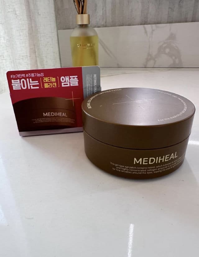 MEDIHEAL Retinol Collagen Under Eye Patch review photo by canlellin