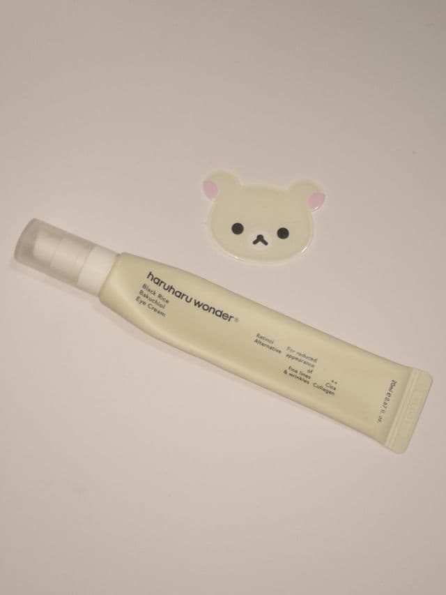 HaruHaru WONDER Black Rice Bakuchiol Eye Cream review photo by strwbaerrhy