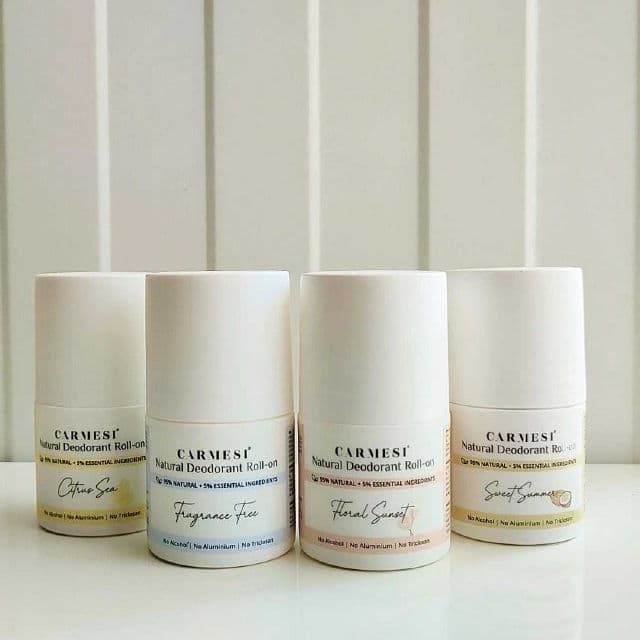 Carmesi Natural Deodorant Roll-on review photo by riaslist