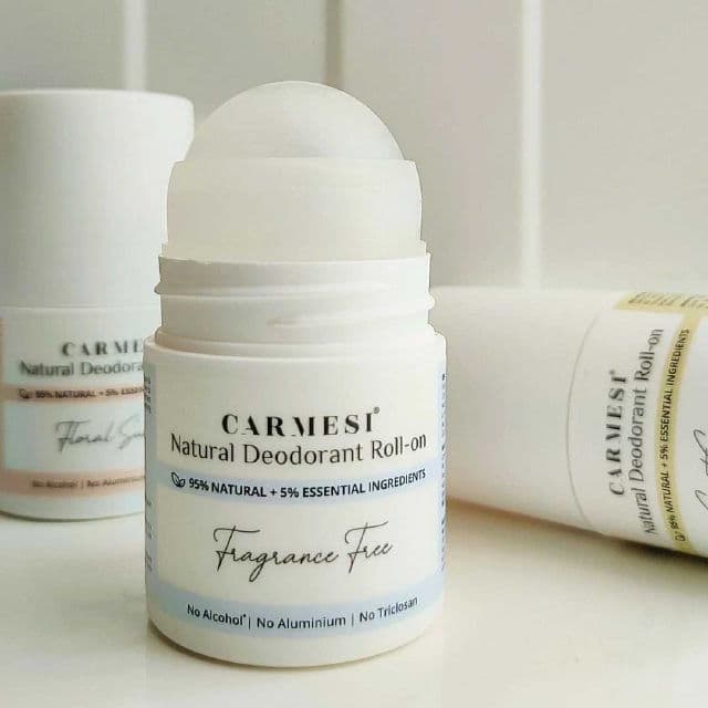 Carmesi Natural Deodorant Roll-on review photo by riaslist