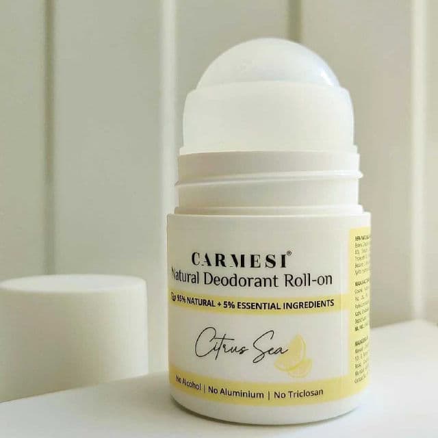 Carmesi Natural Deodorant Roll-on review photo by riaslist