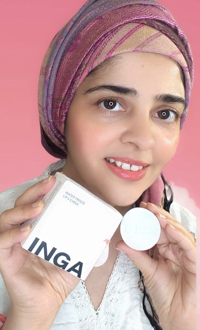 INGA Nude Coral review photo by ghazalabeautystyle