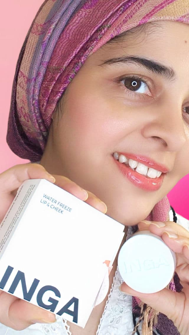 INGA Nude Coral review photo by ghazalabeautystyle