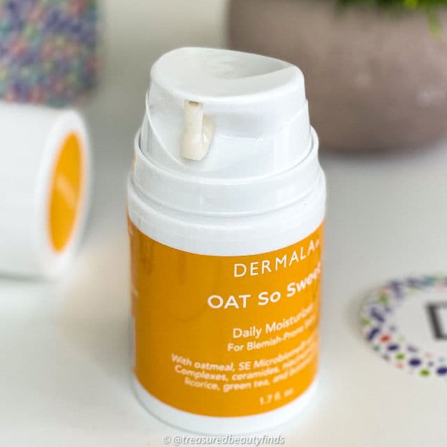 Dermala Oat So Sweet Daily Moisturizer review photo by treasuredbeautyfinds