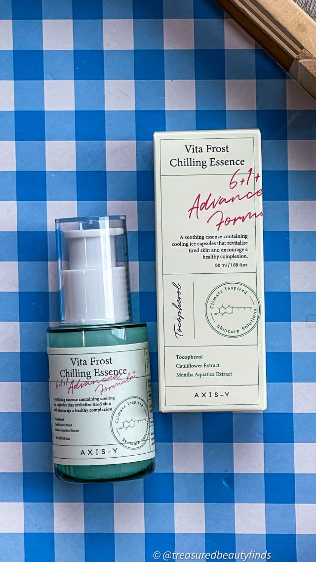 AXIS-Y Vita Frost Chilling Essence review photo by treasuredbeautyfinds