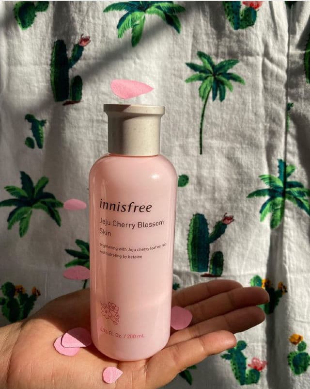 INNISFREE Jeju Cherry Blossom Skin review photo by skincareharu