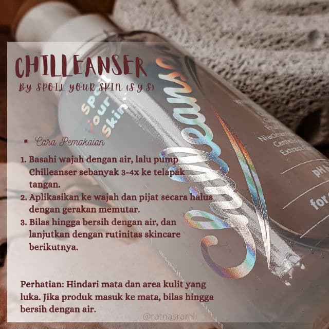 Spoil Your Skin Chilleanser Facial Cleanser review photo by ratnasramli