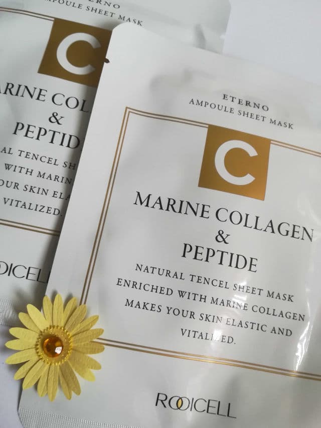 Rooicell Eterno Marine Collagen & Peptide Ampoule Sheet Mask review photo by dfs