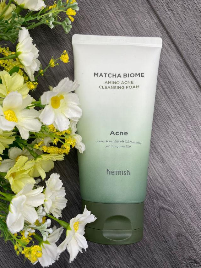 Matcha Biome Amino Acne Cleansing Foam product review