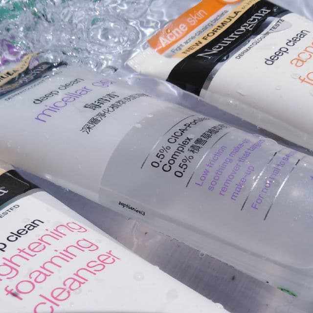 Neutrogena Deep Clean Micellar Gel Cleanser review photo by Septianievi3