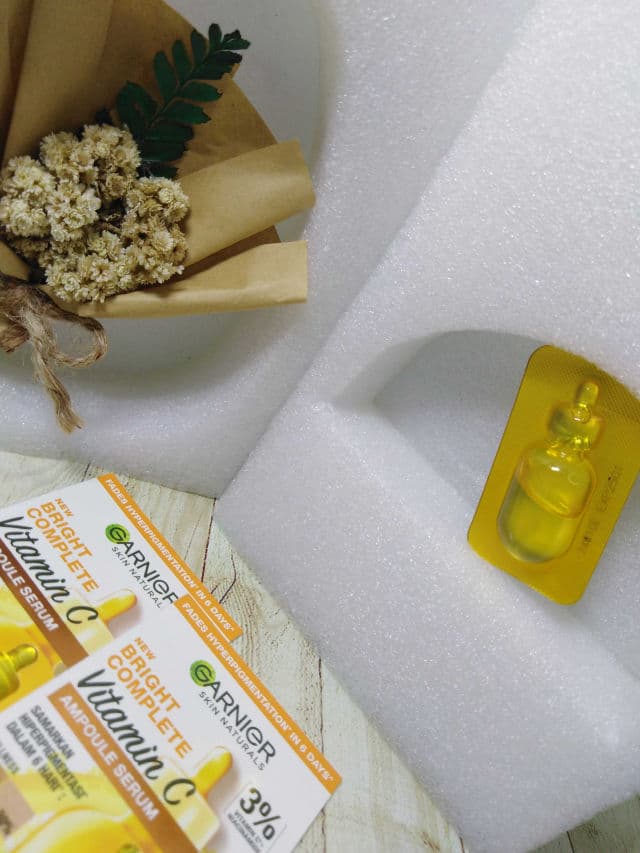 Garnier Bright Complete Vitamin C Ampoule Serum review photo by Septianievi3