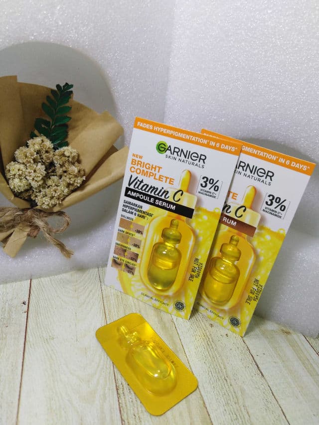 Garnier Bright Complete Vitamin C Ampoule Serum review photo by Septianievi3