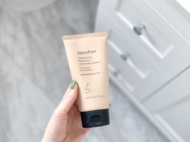 INNISFREE Jeju Volcanic Pore Cleansing Foam review photo by misskait
