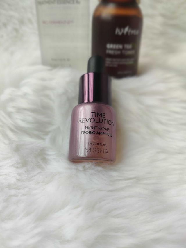 Time Revolution Night Repair Probio Ampoule product review