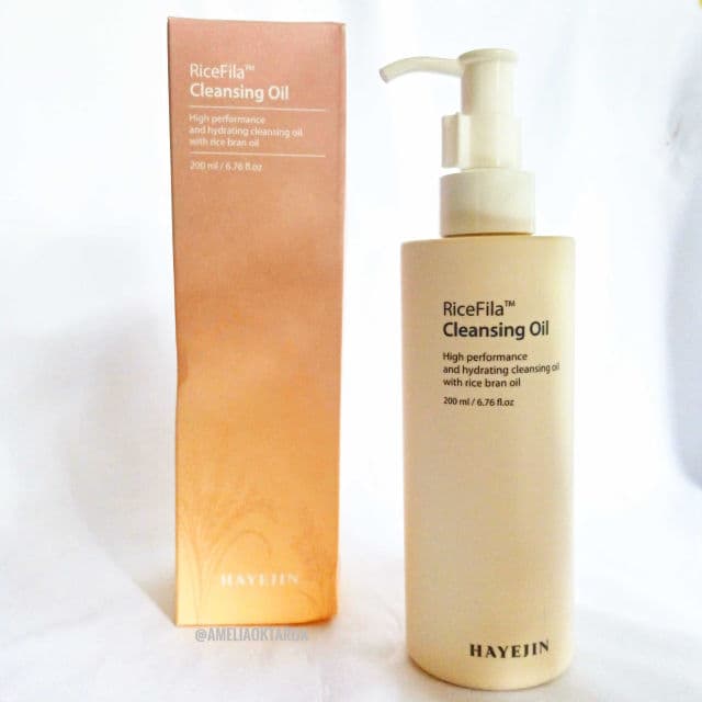 HAYEJIN RiceFila Cleansing Oil review photo by ameliaoktarija
