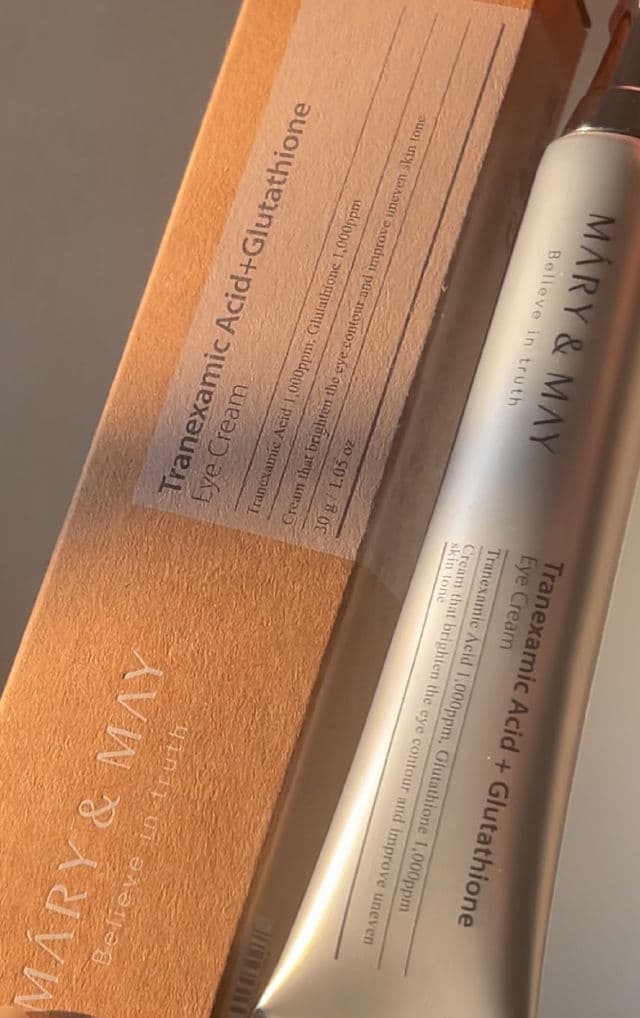 Mary&May Tranexamic Acid + Glutathione Eye Cream review photo by Cath