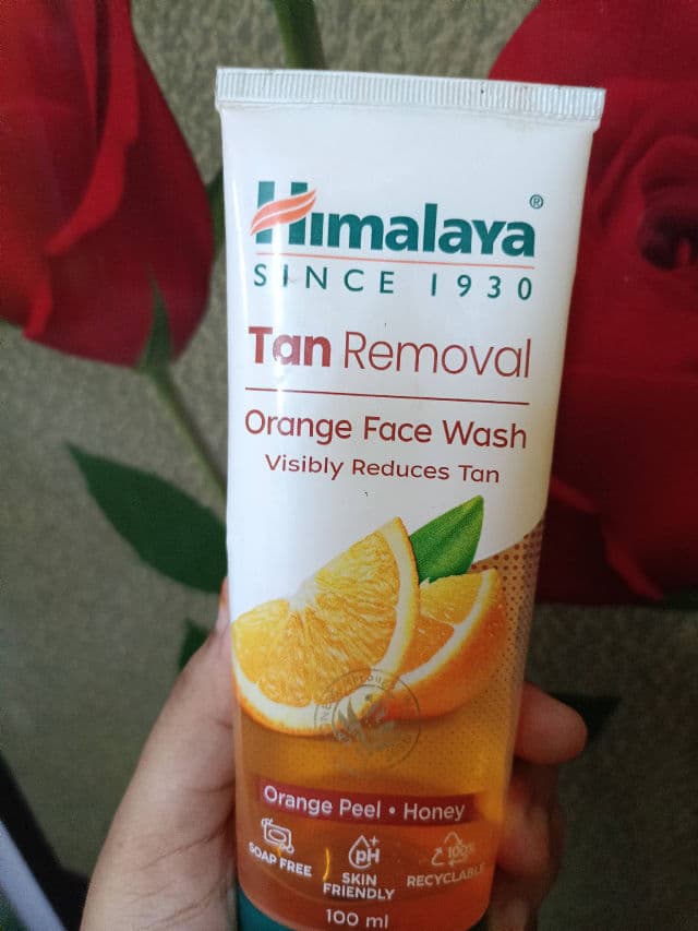 Himalaya Tan Removal Orange Face Wash review photo by AfrinMeeran07