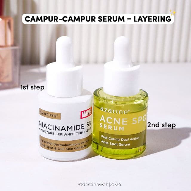 Azarine Niacinamide 5% + Moisture Sepiwhite Serum review photo by Destinawah