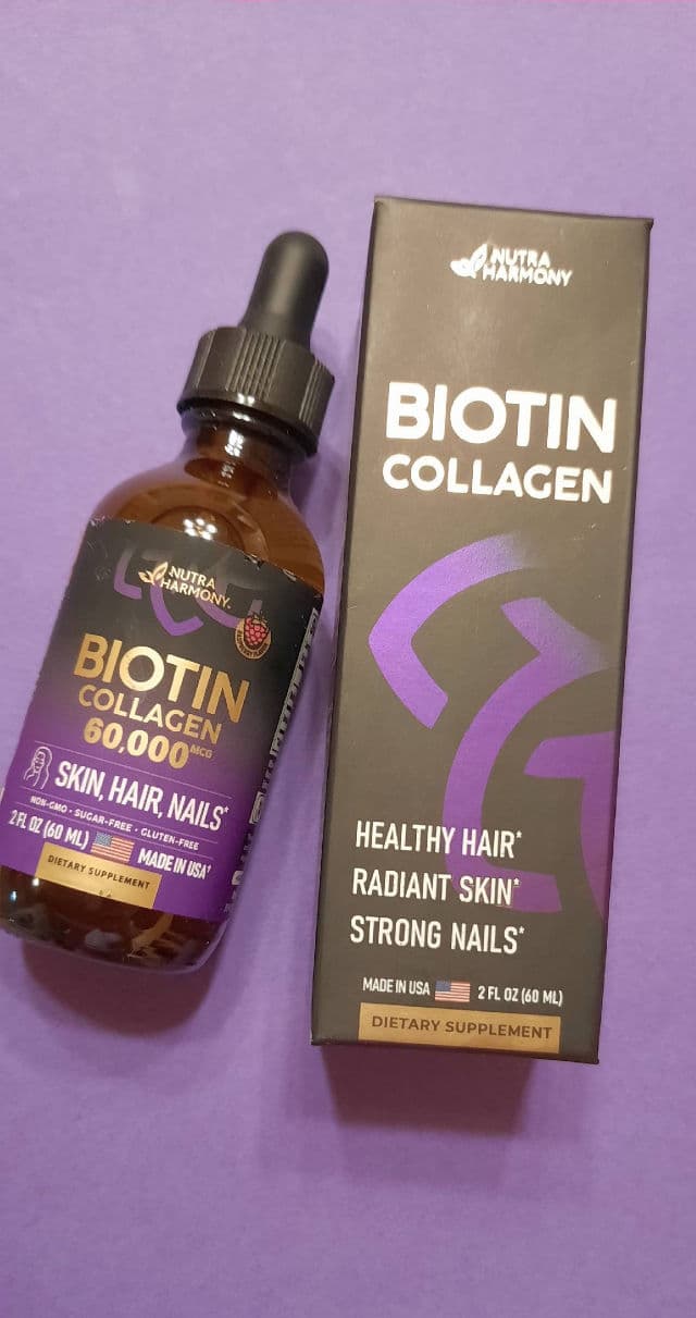 Nutra Harmony Biotin Collagen Drops review photo by Codermary