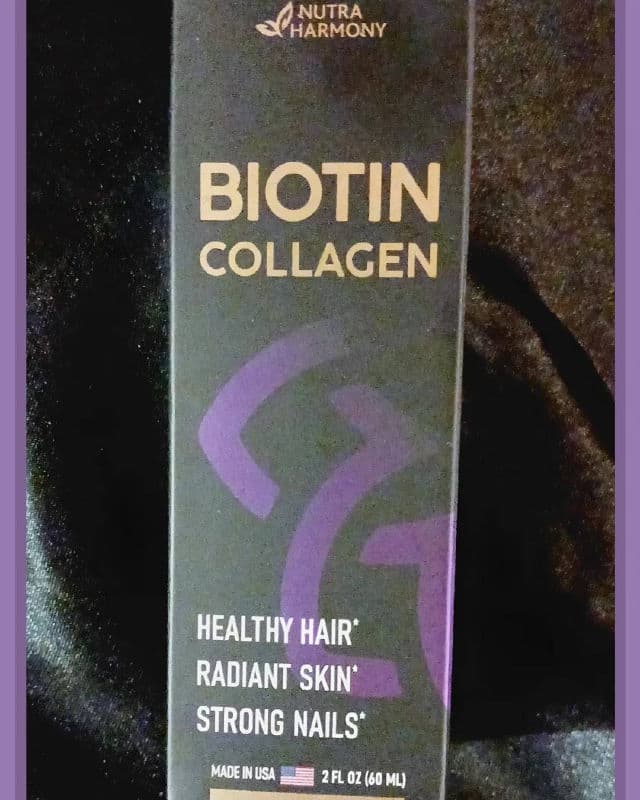Nutra Harmony Biotin Collagen Drops review photo by Codermary