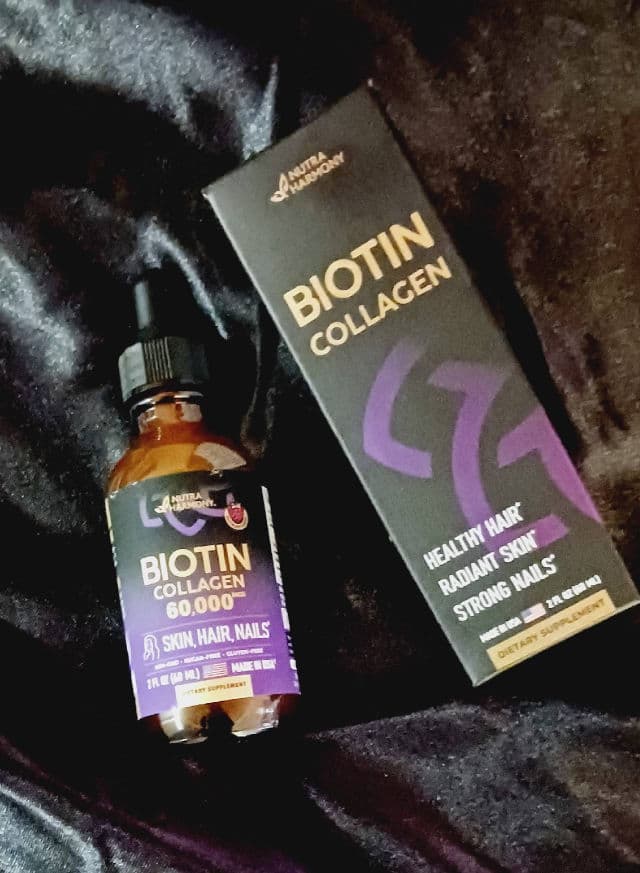 Nutra Harmony Biotin Collagen Drops review photo by Codermary