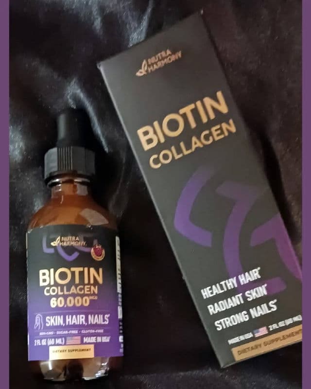Nutra Harmony Biotin Collagen Drops review photo by Codermary
