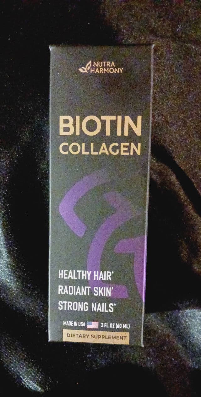 Nutra Harmony Biotin Collagen Drops review photo by Codermary