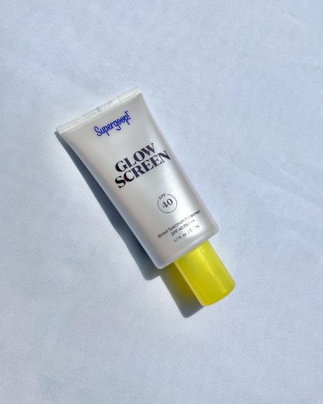 Supergoop! Glowscreen Sunscreen SPF 40 review photo by skinwithdee