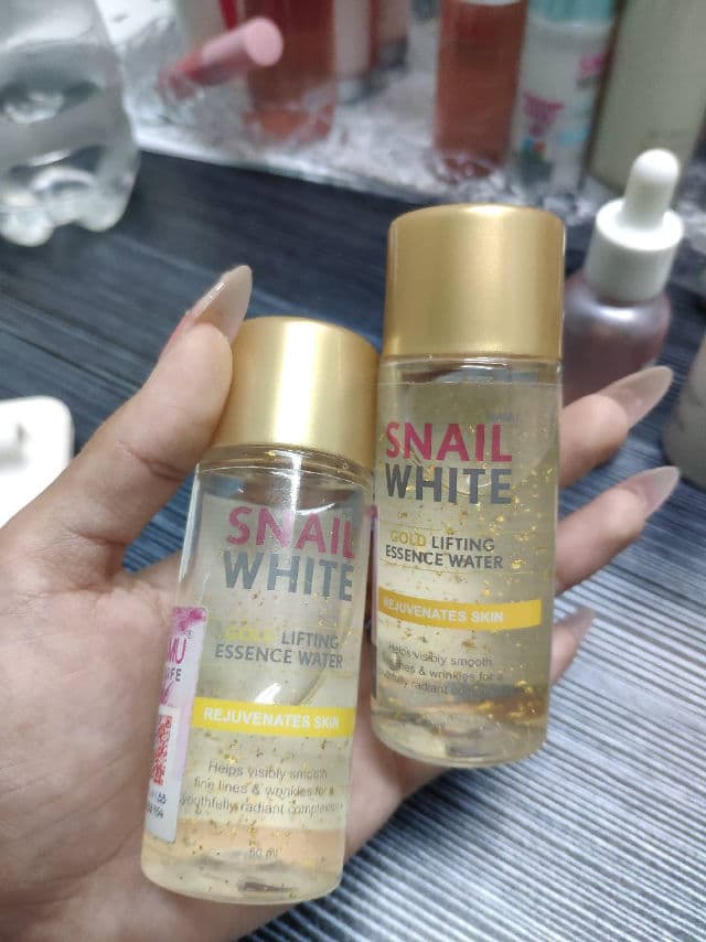 Snail White Gold Lifting Essence Water review photo by Eskiq