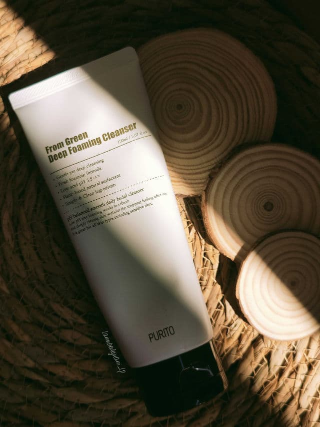 PURITO From Green Deep Foaming Cleanser review photo by lanubedejuanilp