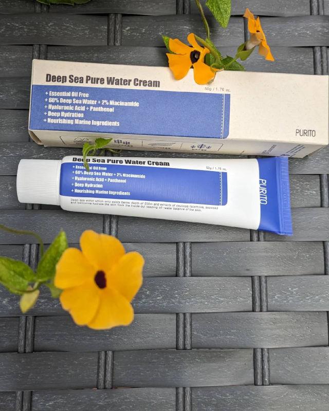 Essential Oil-Free Deep Sea Pure Water Cream product review