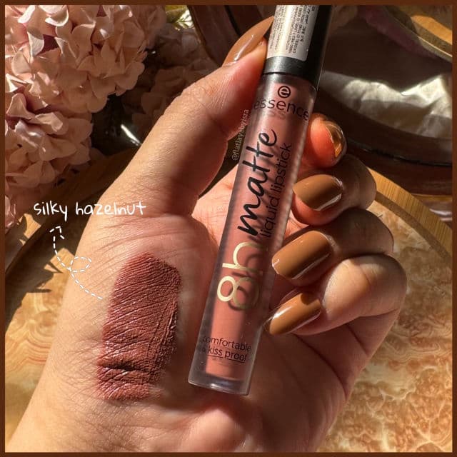 Essence 8H Matte Liquid Lipstick review photo by Isra