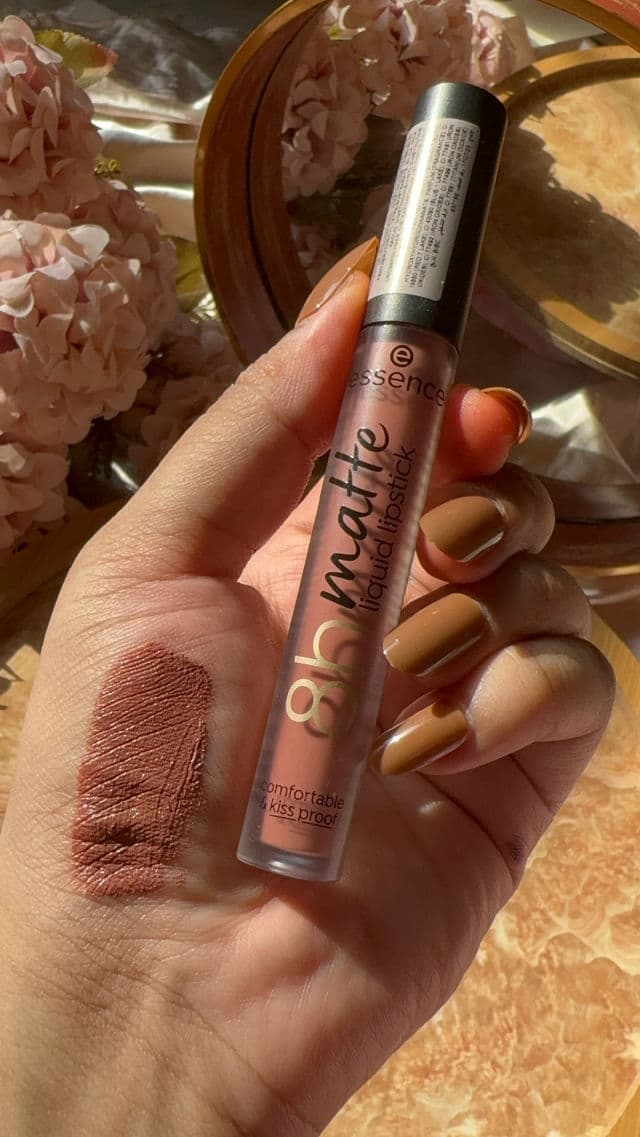 Essence 8H Matte Liquid Lipstick review photo by Isra