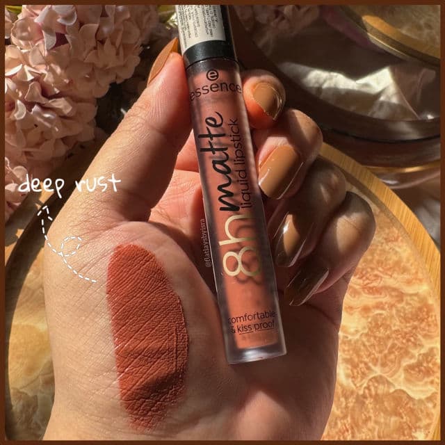 Essence 8H Matte Liquid Lipstick review photo by Isra