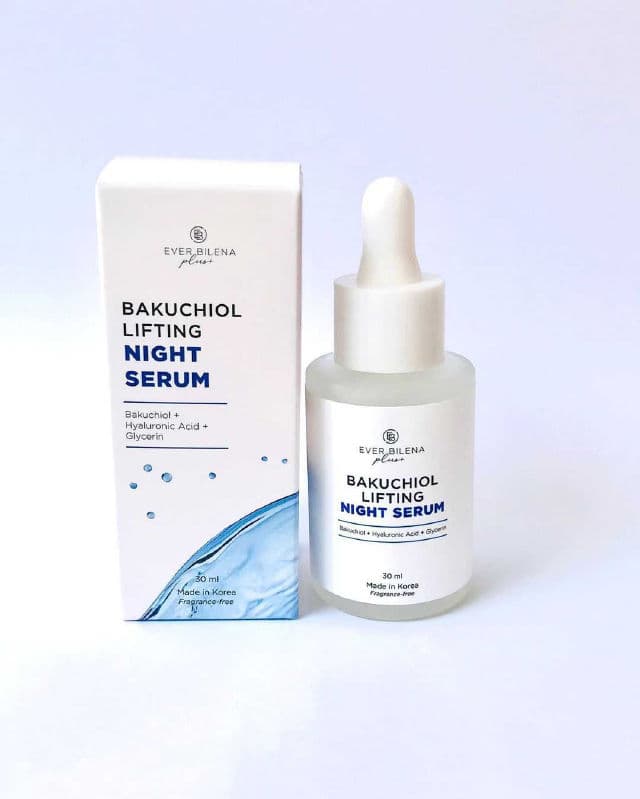 Ever Bilena Plus+ Bakuchiol Lifting Night Serum review photo by Zhenna