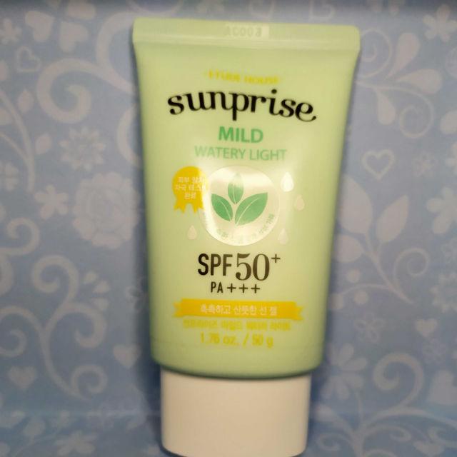 Sunprise Mild Watery Light SPF50+ PA++++ product review
