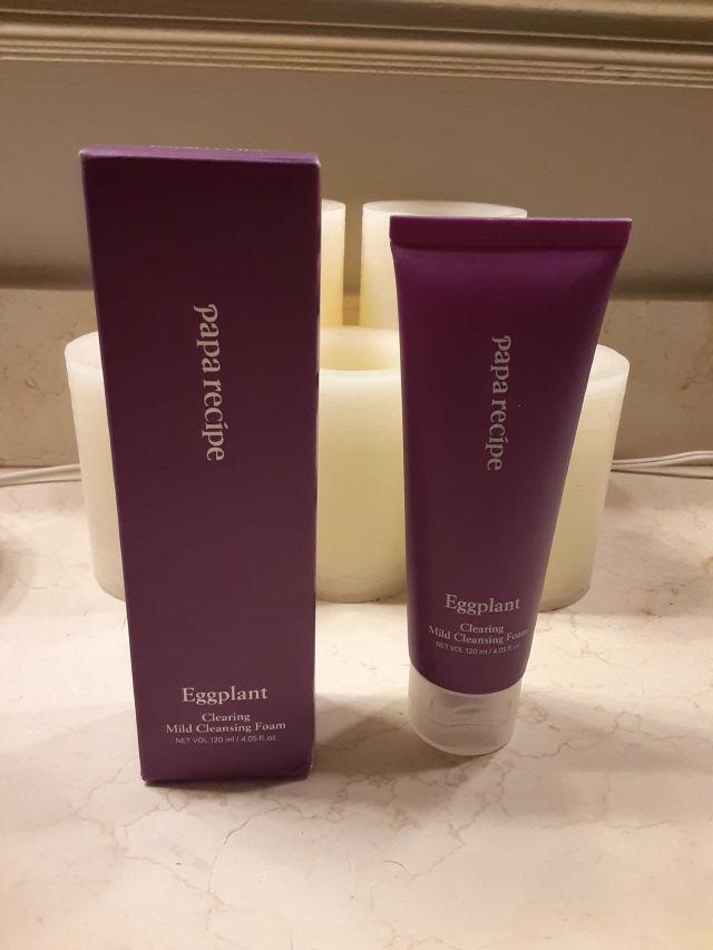 Eggplant Clearing Mild Cleansing Foam product review