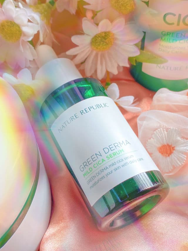 NATURE REPUBLIC Green Derma Mild Cica Serum review photo by m0chiskinnn