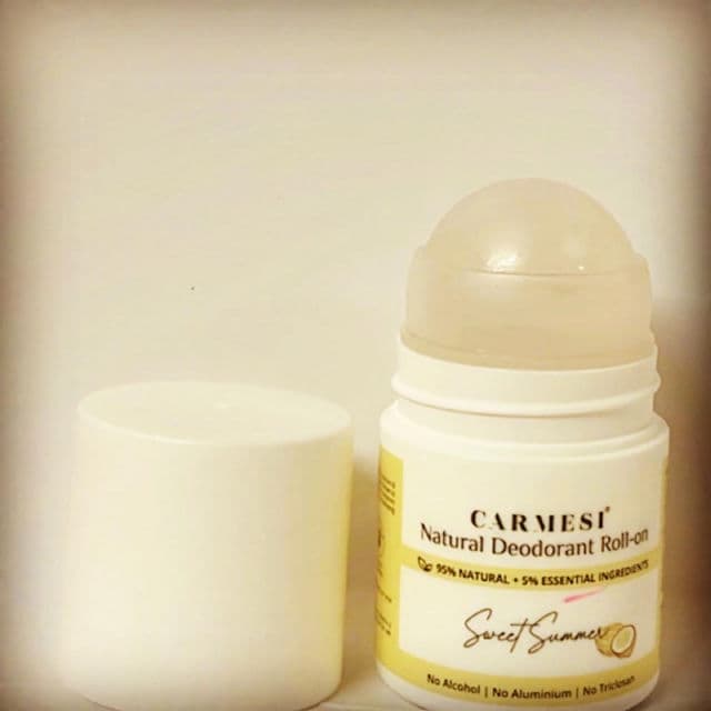 Carmesi Natural Deodorant Roll-on review photo by Nidhijamwal88