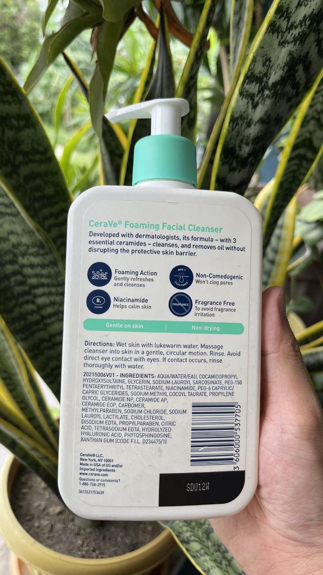 Foaming Facial Cleanser for Normal to Oily Skin product review