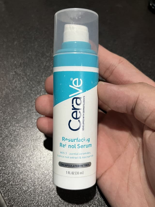 CeraVe Resurfacing Retinol Face Serum review photo by vinci