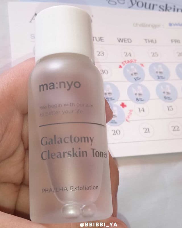 manyo AHA/BHA Exfoliation review photo by miazawa