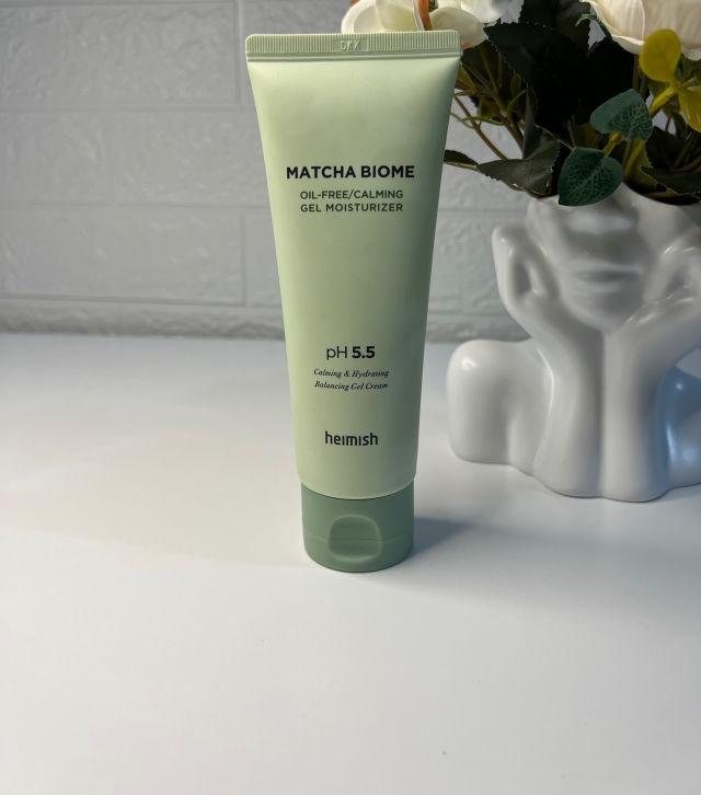 Matcha Biome Oil-Free Calming Gel Moisturizer product review