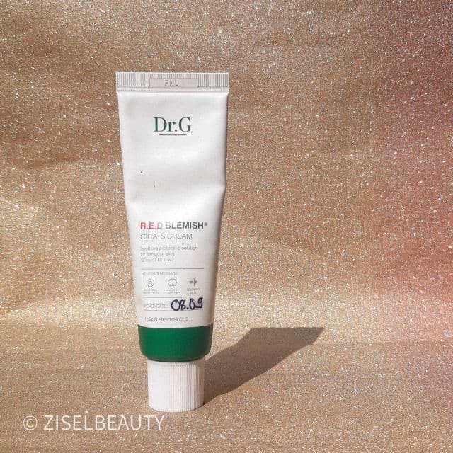 DR.G Red Blemish Cica-S Cream review photo by Ziselbeauty