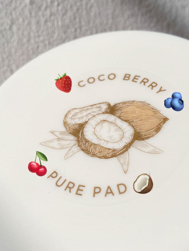 ALIVE:LAB Coco Berry Pure Pad review photo by Kaiiixx