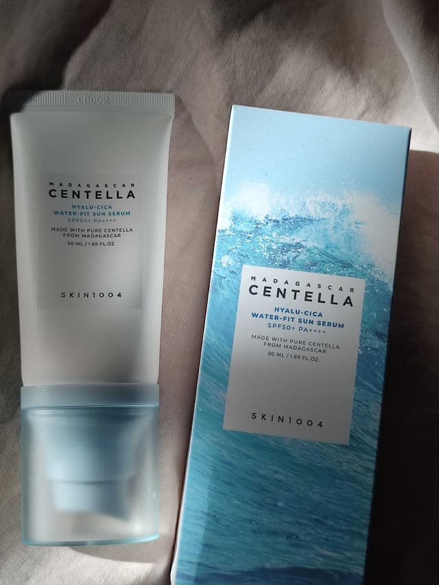 Madagascar Centella Hyalu-Cica Water-Fit Sun Serum SPF50+ PA++++ product review