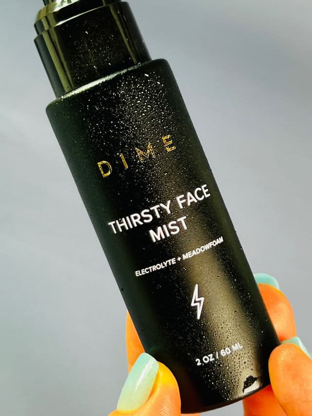 DIME Beauty Thirsty Face Mist review photo by Binci