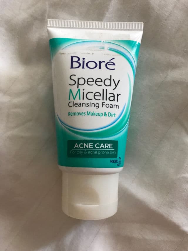 Biore Speedy Micellar Cleansing Foam - Acne Care review photo by Moony3