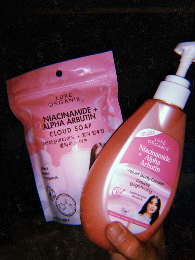 Luxe Organix Niacinamide + Alpha Arbutin Velvet Body Cream review photo by Skincarewithdannn