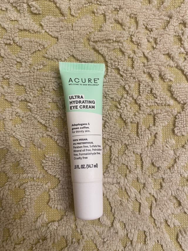 Acure Ultra Hydrating Eye Cream review photo by nattyskinfan